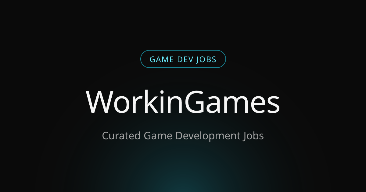 Narrative Designer Jobs | WorkinGames